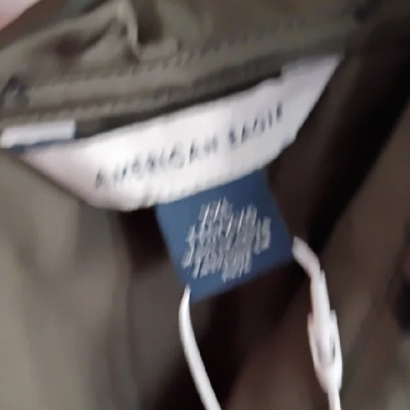 American Eagle Outfitters Olive Floral Dress - Picture 6 of 8